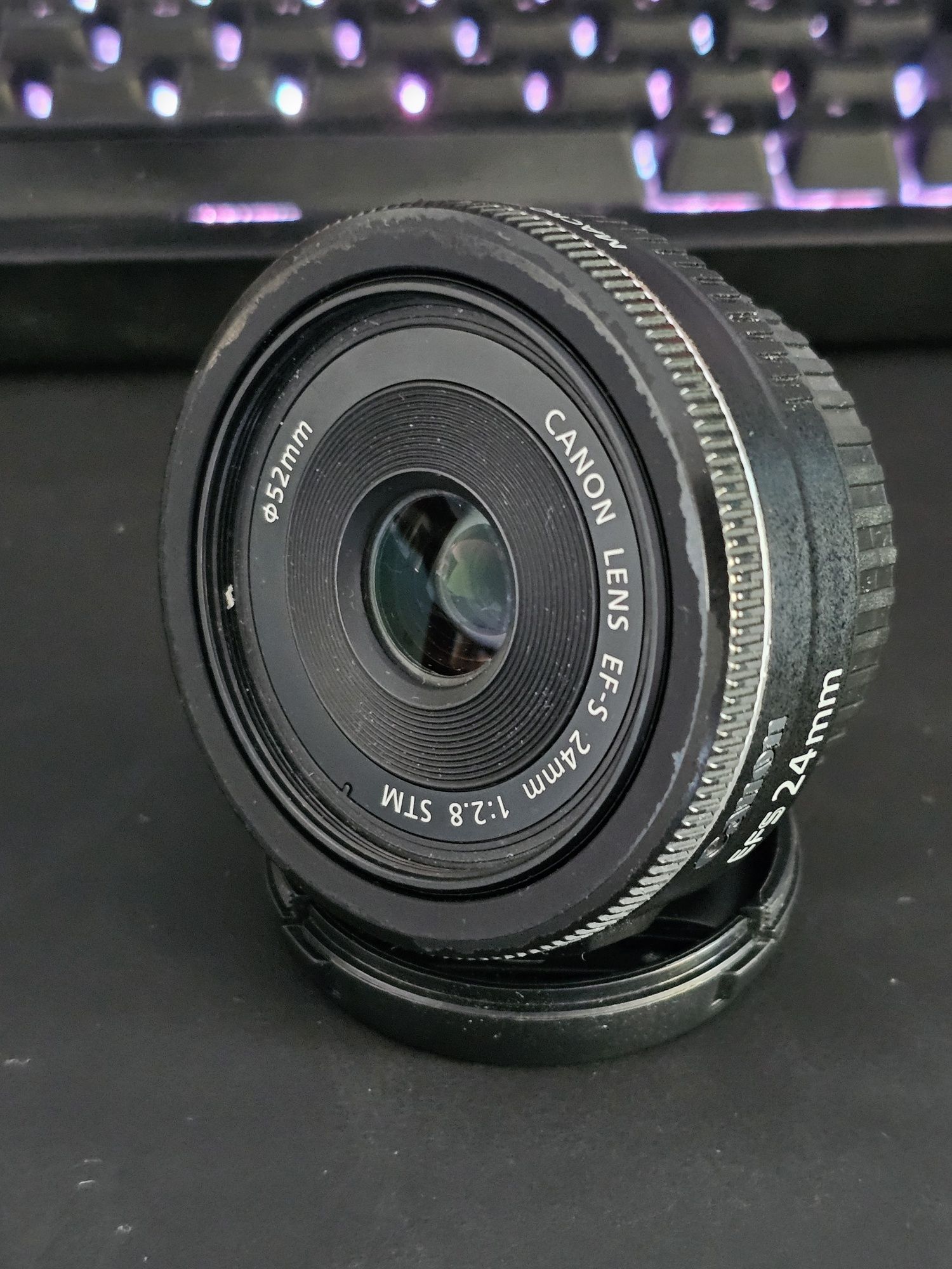 Objectiva canon ef-s 24mm