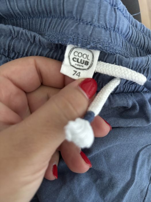 Spodenki niemowlęce cool club