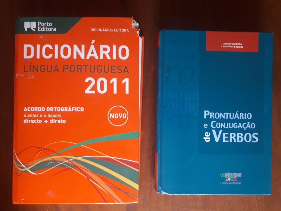 Dicionário da Língua Portuguesa e Prontuário e Conjugação de Verbos