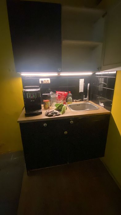 Móvel cozinha com banca e móvel Louceiro