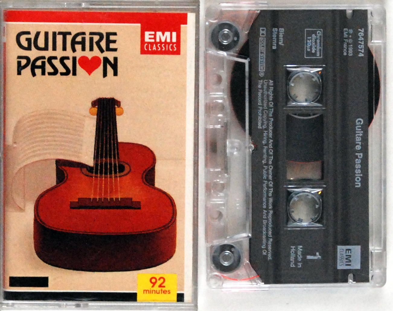 VA - Guitare Passion (EMI Classics) (kaseta) BDB