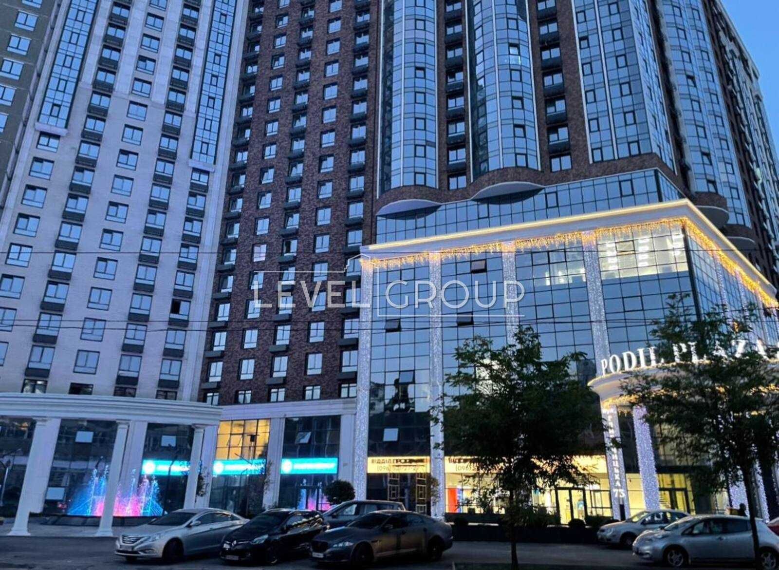 Продаж просторої видової 1к квартири в ЖК Podil Plaza & Residence