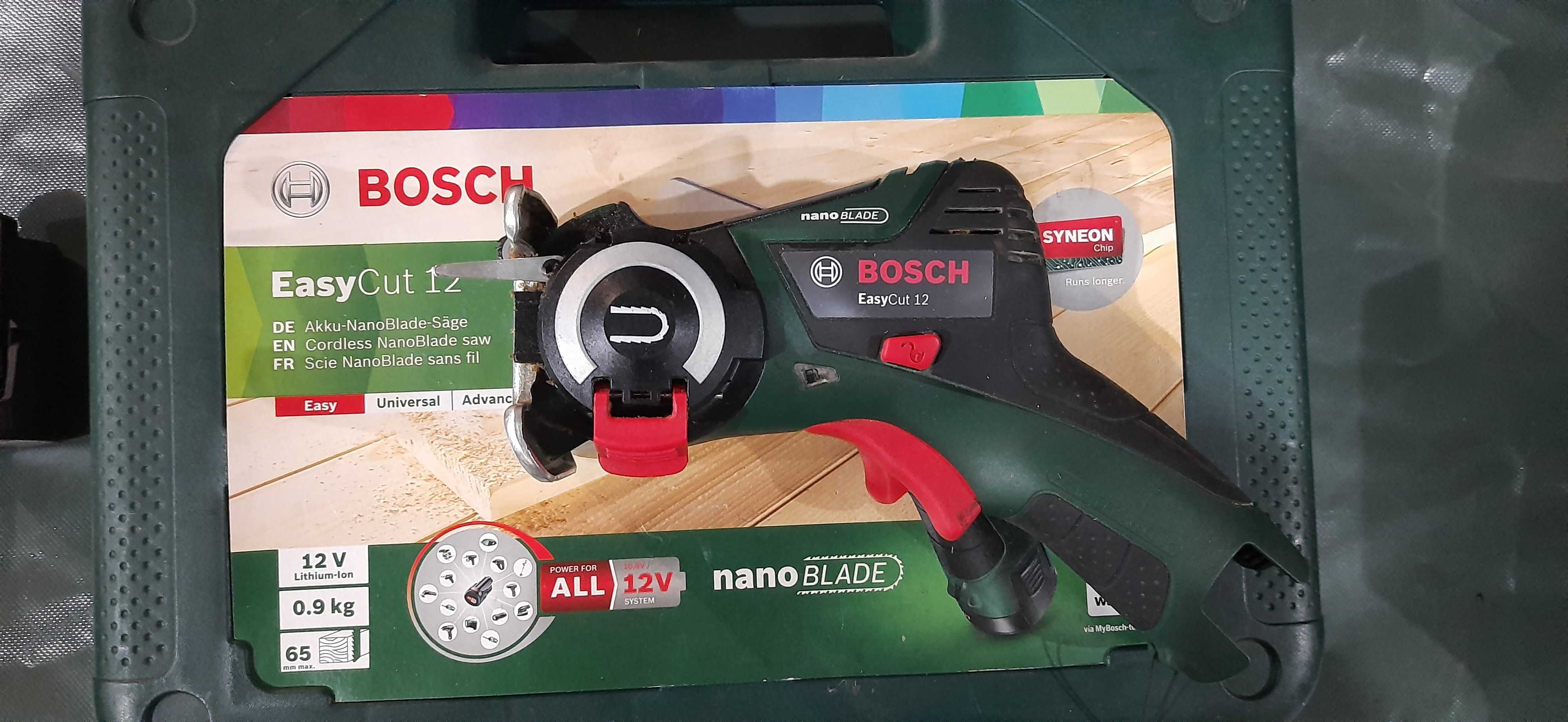 2 АКБ. Компл. Макс. Bosch EasyCut 12 аккамуляторная пила