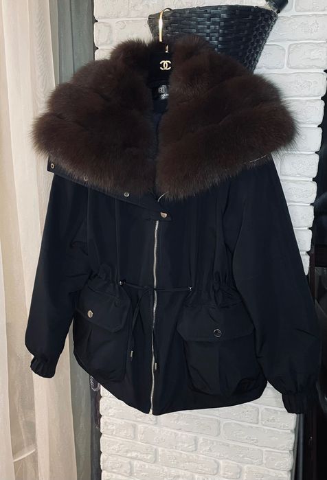 Парка з хутром соболя