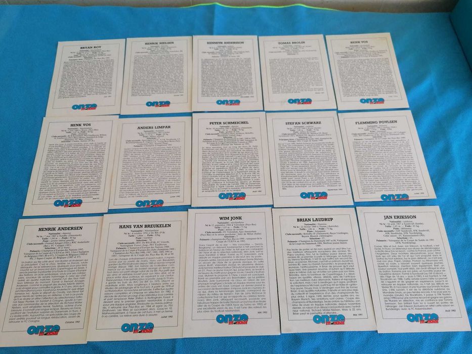 Mini Posters revista Onze Mondial