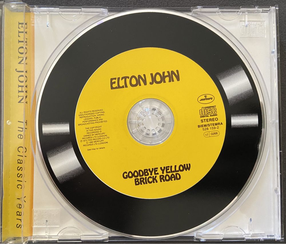 Cd Elton John The Classic Years