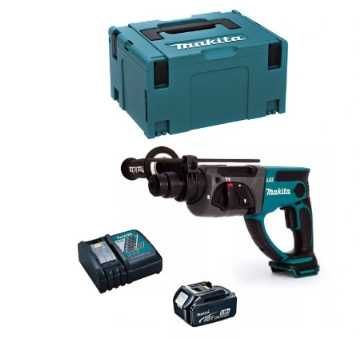 Makita młotowiertarka DHR202 Udar 1.9J+ BL1850 LXT 18V+ Walizka