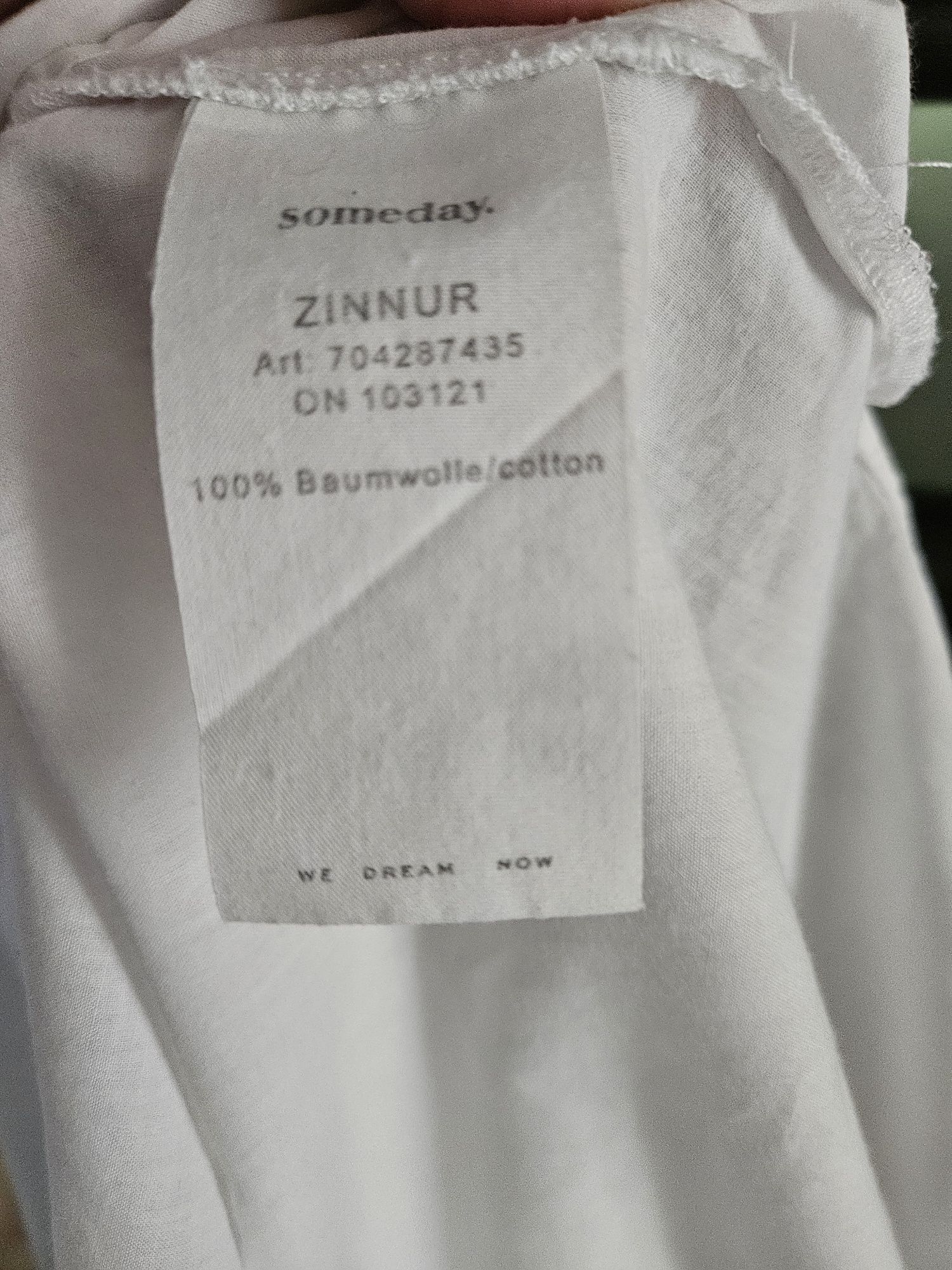 Białą bluzka koszulowa damska XL 100% bawełna