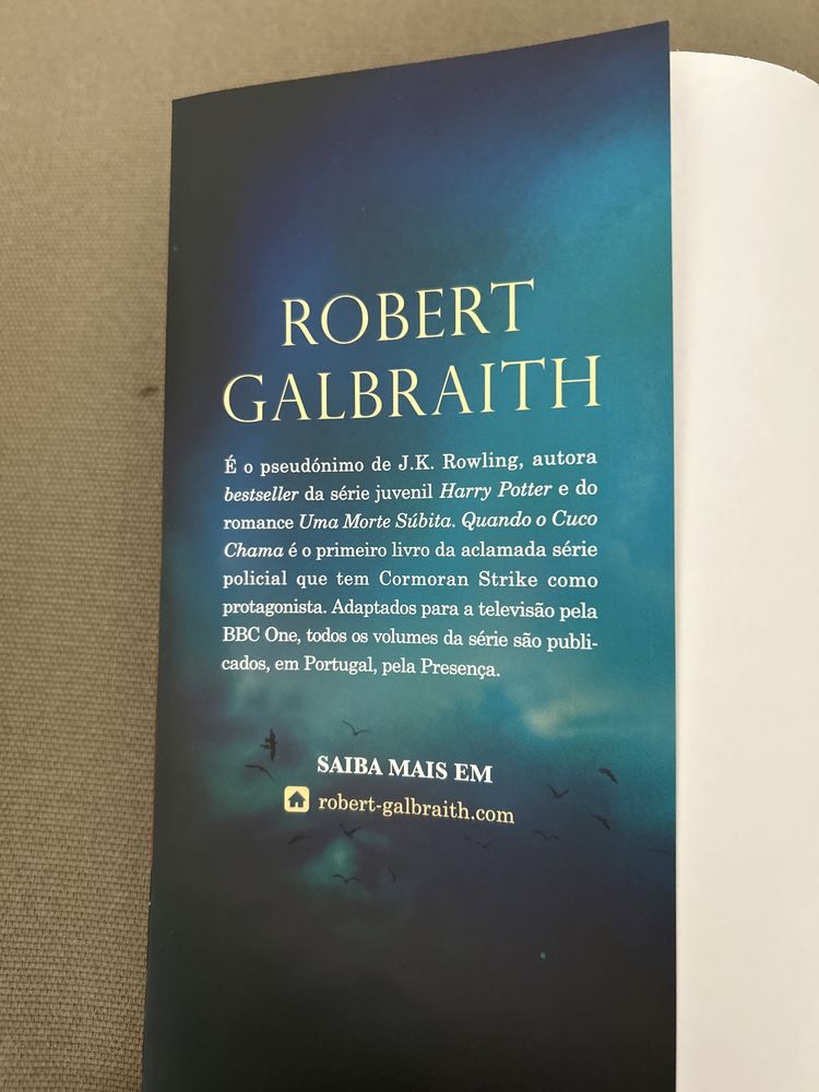 Quando o Cuco Chama - Robert Galbraith