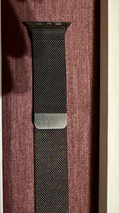 Oryginalna bransoleta mediolańska do Apple Watch - kolor grafitowy