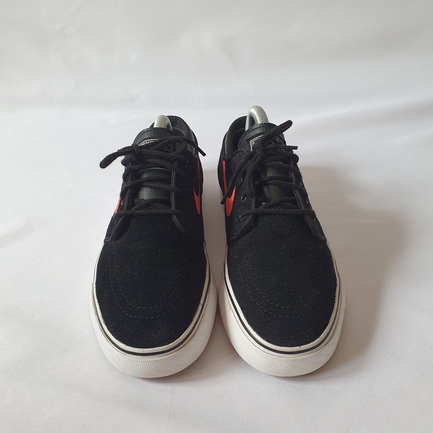 Nike sb janoski czarne różowy swoosh trampki