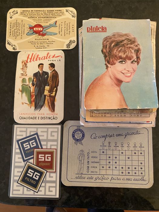 Calendarios de bolso