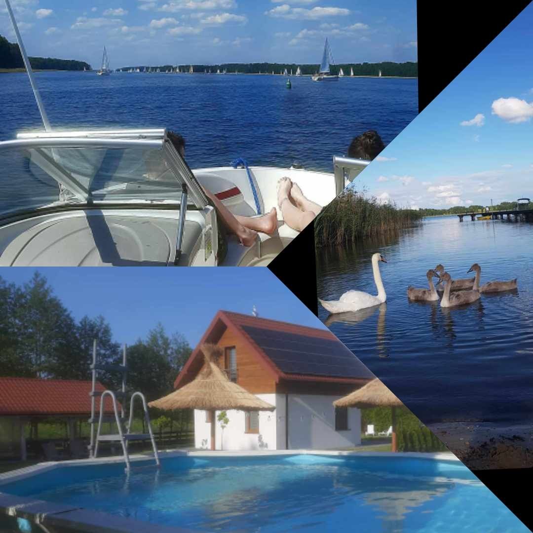 Domek Mazury domki letniskowe całoroczne jacuzzi sauna basen kajaki