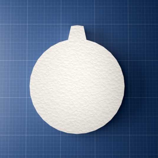 Mix świątecznych ozdób styropianowych do dekorowania -100 szt.