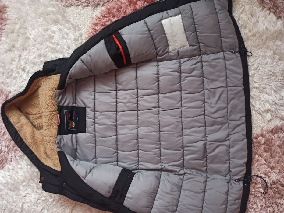 Зимова куртка, подовжена