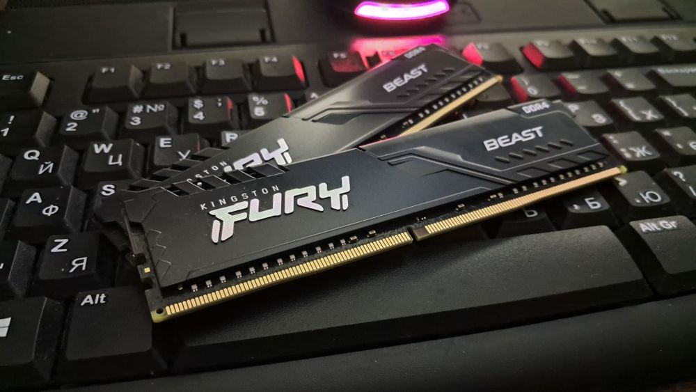 Kingston FURY DDR4 32GB (2x16GB) 3200Mhz  (KF432C16BB1K2/32) ГАРАНТІЯ!