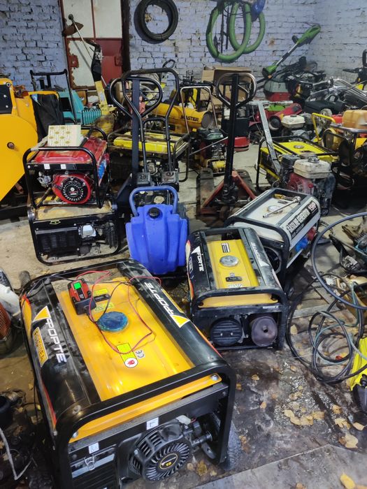 ремонт генераторів та бензоінструмента. Будь якого.