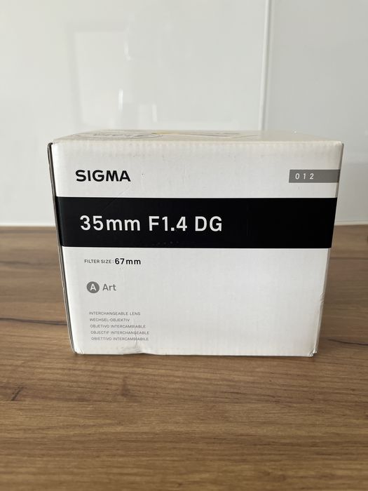 Sigma 35mm F1.4 DG