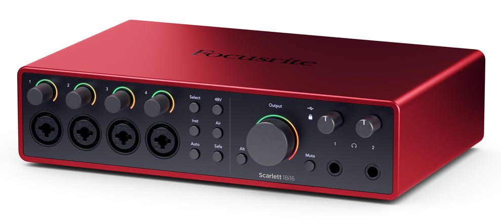 Focusrite Scarlett 18i16 4th Gen – interfejs audio USB