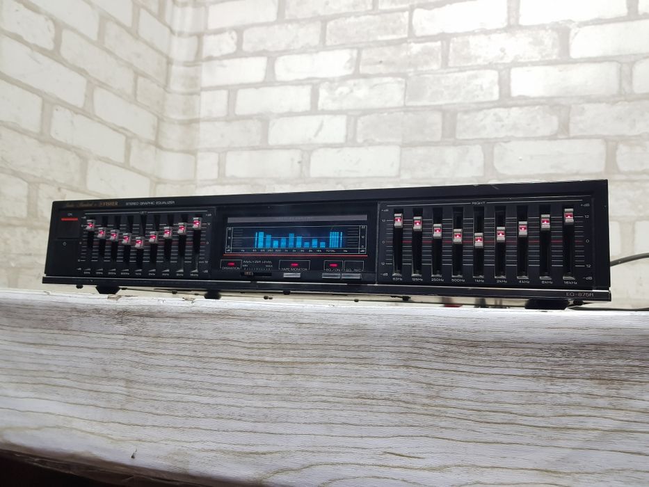 Еквалайзер FISHER EQ-875, 9 смуг, б/у з Німеччини