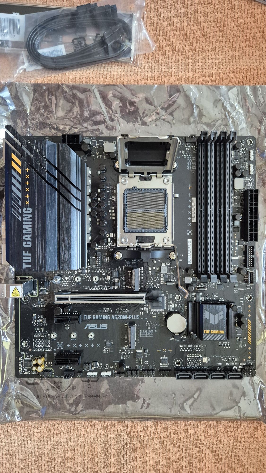 Материнська плата ASUS A620M-PLUS TUF GAMING motherboard AMD RYZEN