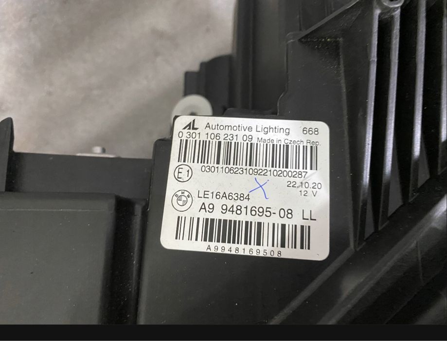 Opticas bmw G20 G21 led novas