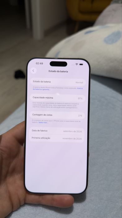 iPhone 16 Pro Max 512 GB Prateado