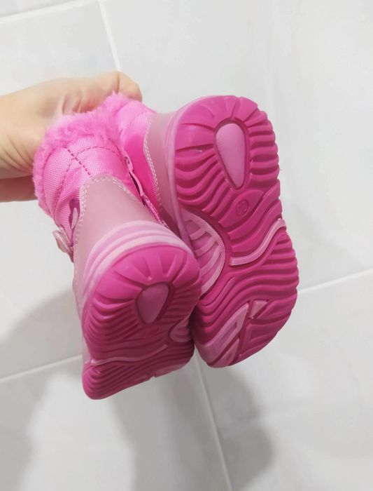 Термоботинки, сапоги для девочек 20-25р