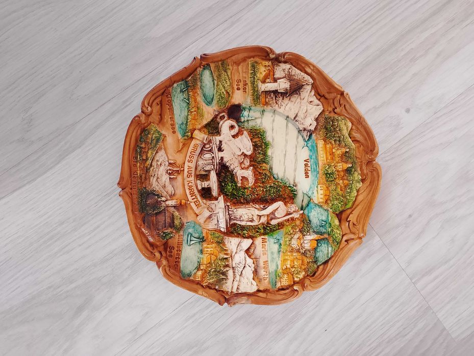 Talerz ścienny ozdobny Velden