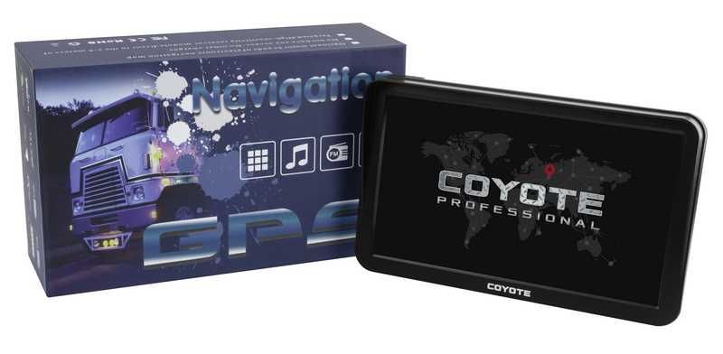 Gps навігатор для Android 9 дюймів Coyote 1050 Master PRO картки 2025