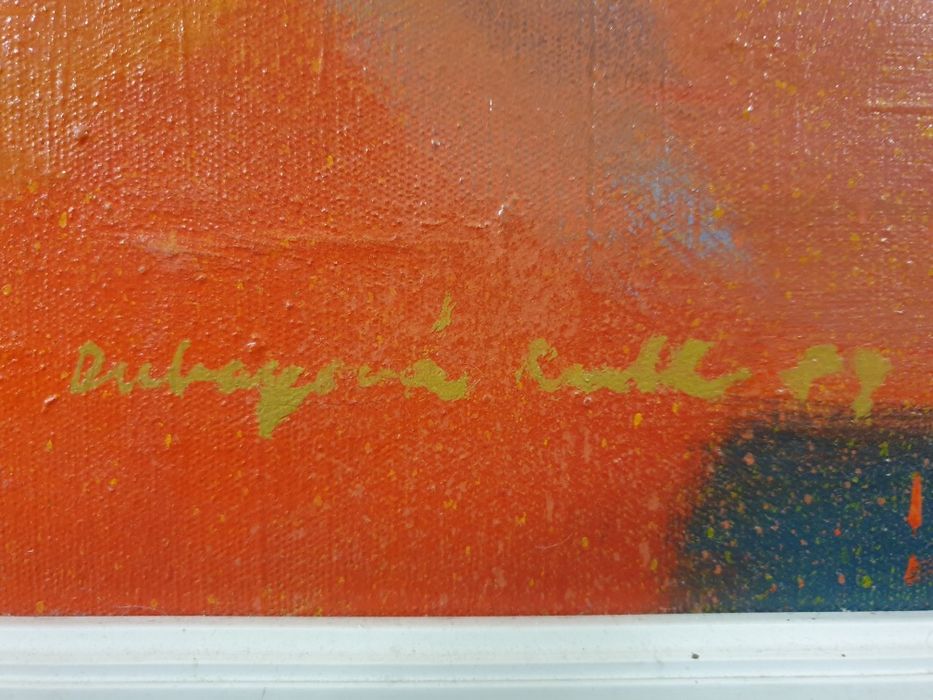 Obraz 105x80 cm olejny duży z sygnaturą autora