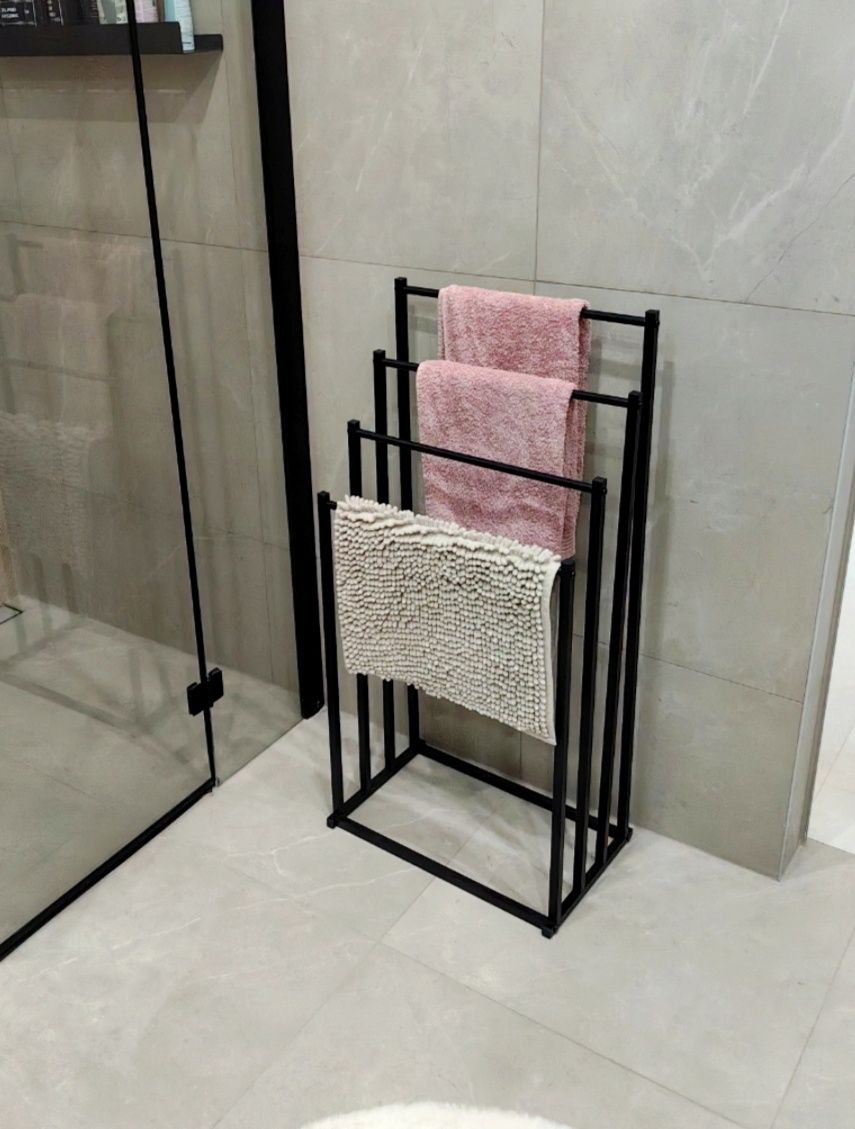 Stojak na ręczniki 4-poziomowy Loft łazienkowy