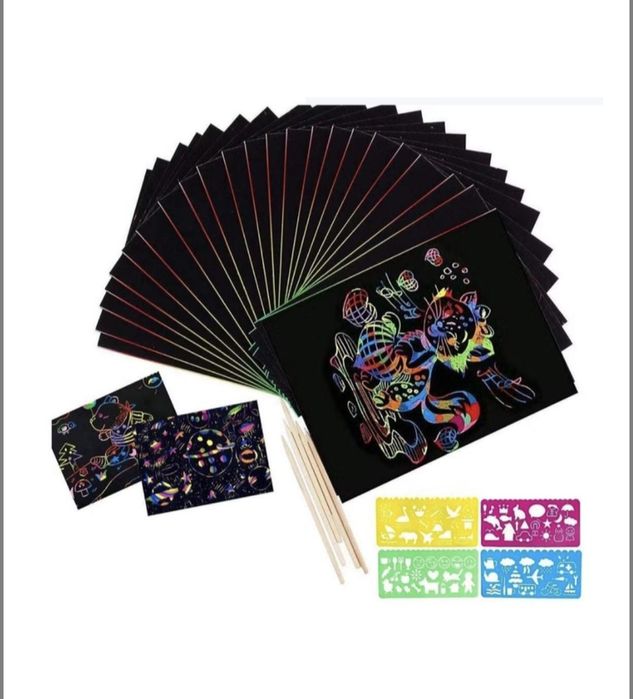 Набір скретч карт для малювання