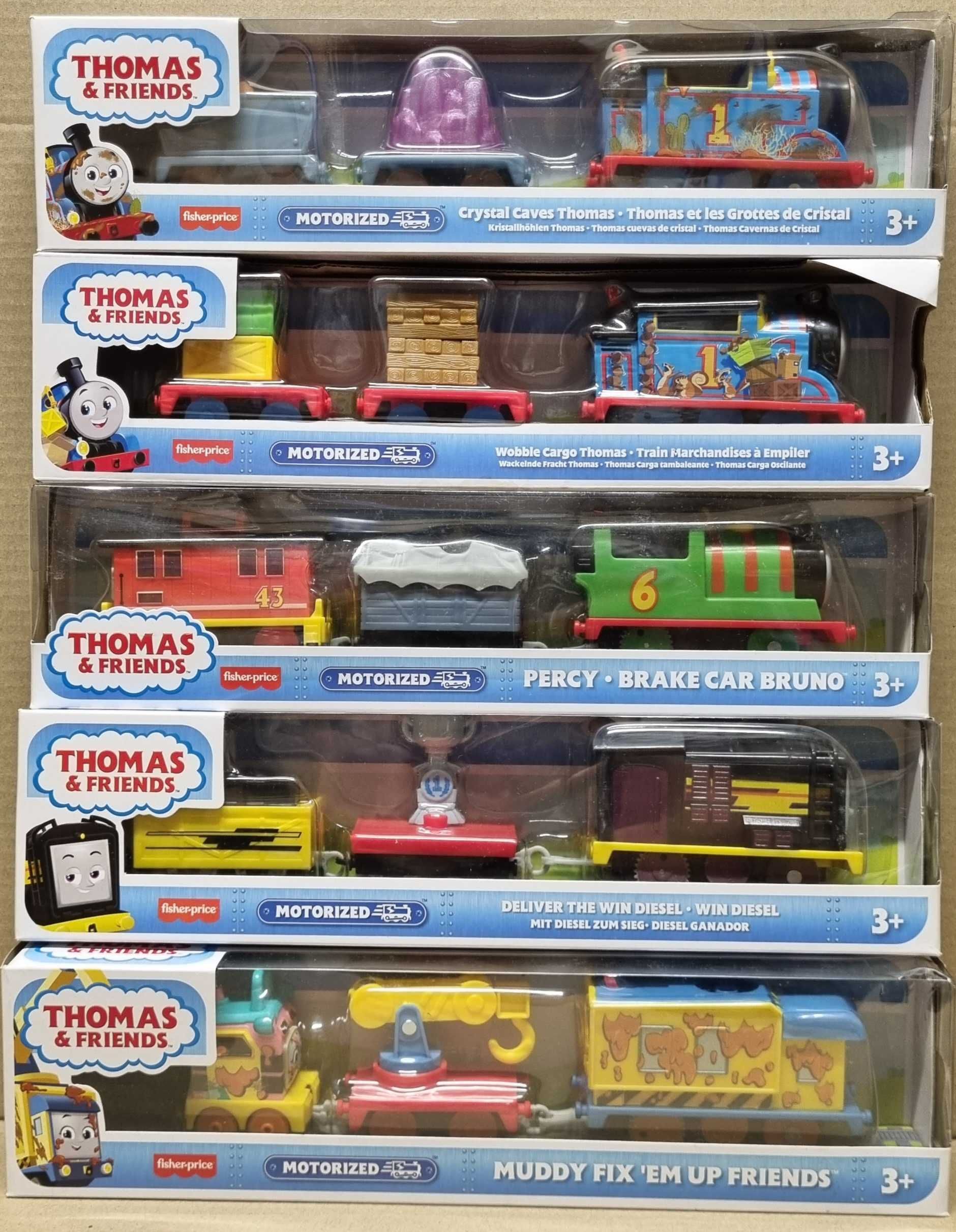 Thomas & Friends: Томас з Кришталевих печер, Персі й Бруно. Паровозики