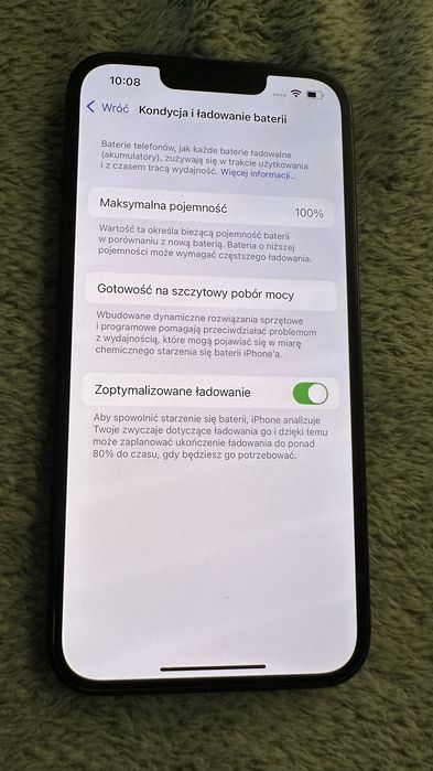 iPhone 13 Midnight 128GB bateria 100%