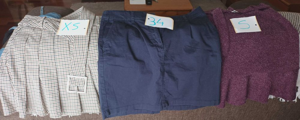 Saias variados tipos