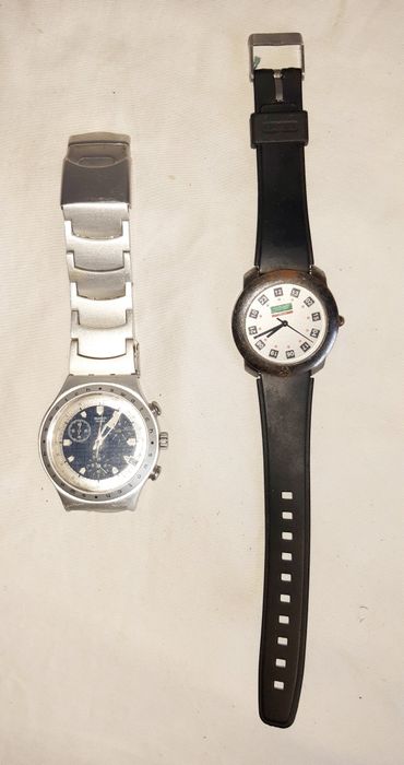 Relógios Swatch e Benetton