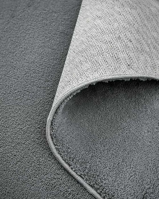 Dywan miękki antypoślizgowy 120 x 170 cm jasnoszary