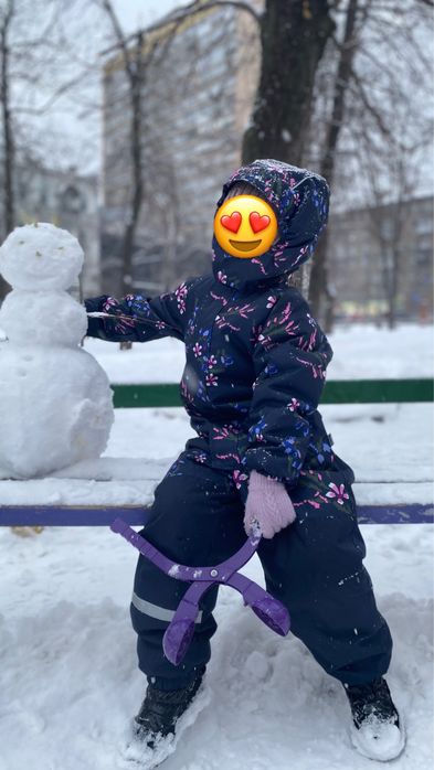 Зимовий одяг, пальто та комбінезон на зріст 116