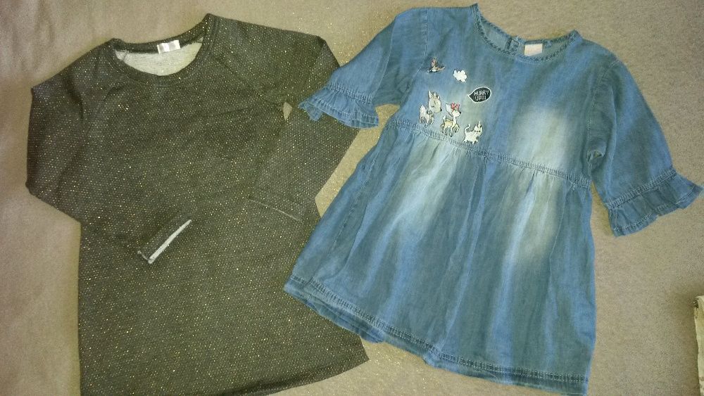 Sukienka i bluzeczka w roz. 122