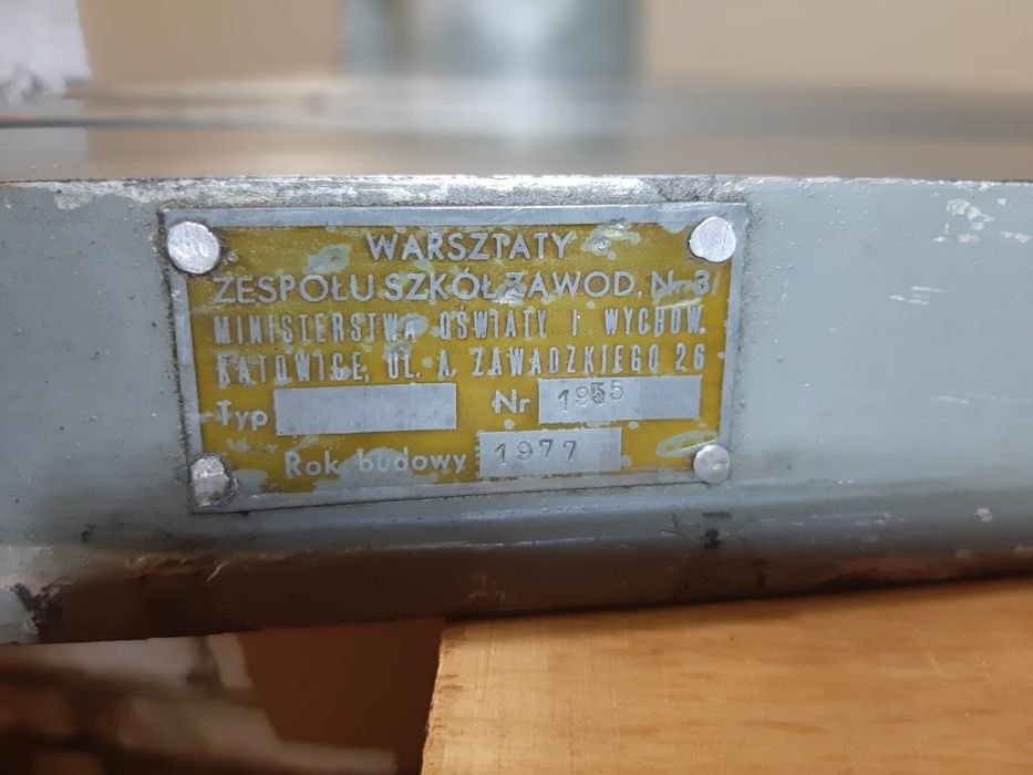 Łoże tokarki Ous-1