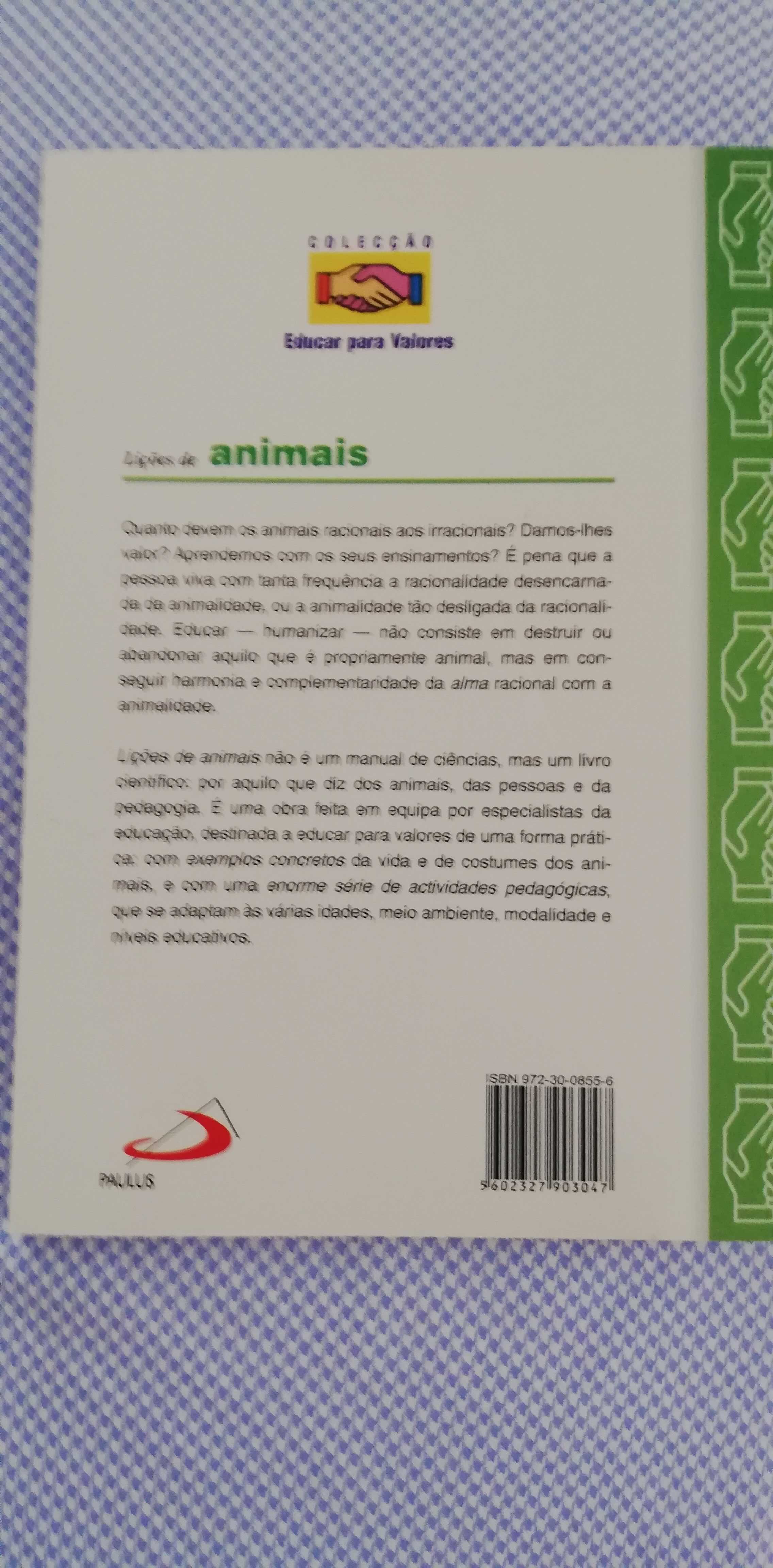 Livro"Lições de Animais"