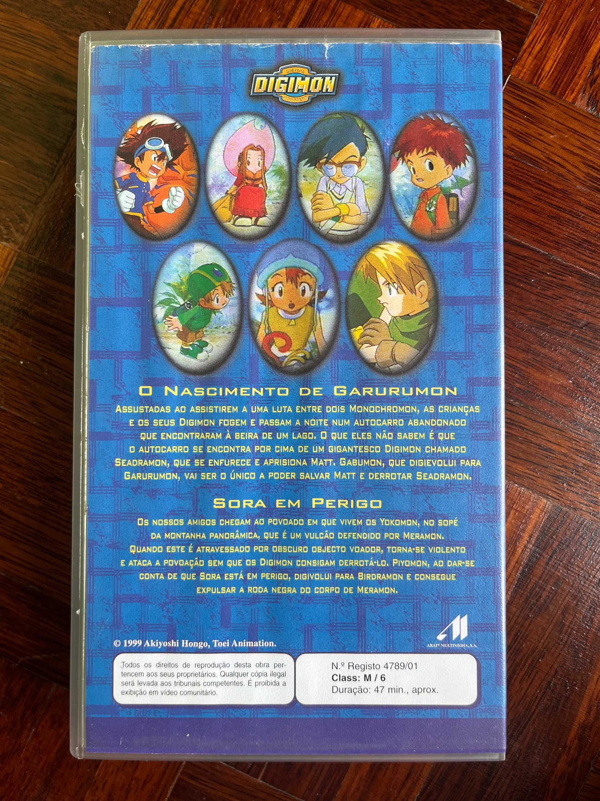 VHS Digimon (1999-00, Hosoda) DUB PT-PT