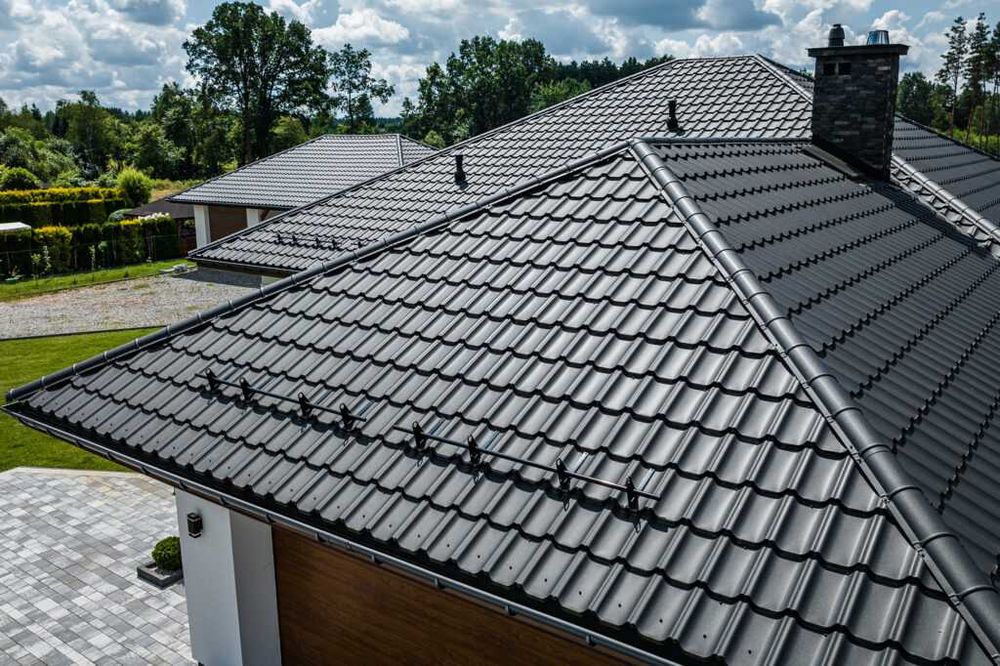 Blachodachówka modułowa antracyt 7016