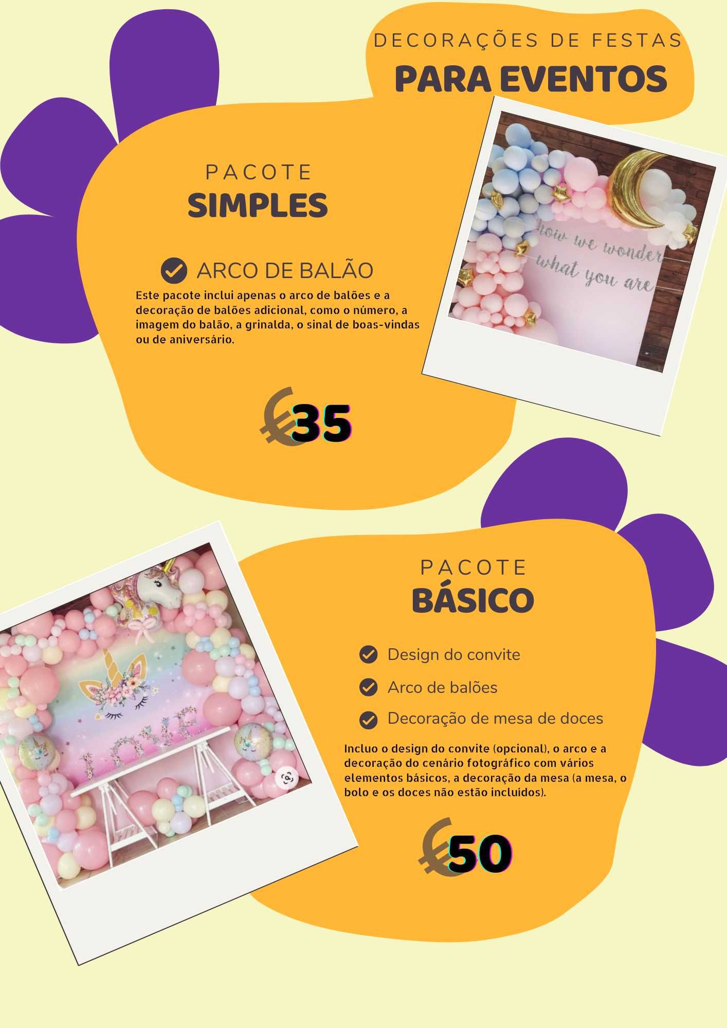 Decoração e organização de festas e eventos GOBOS PARTY
