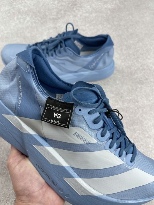 Adidas y-3 adios pro 4 blue кросовки оригінал