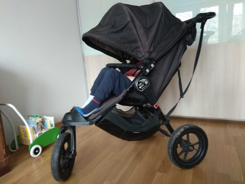 Baby Jogger City Elite czarny wózek spacerowy spacerówka + akcesoria