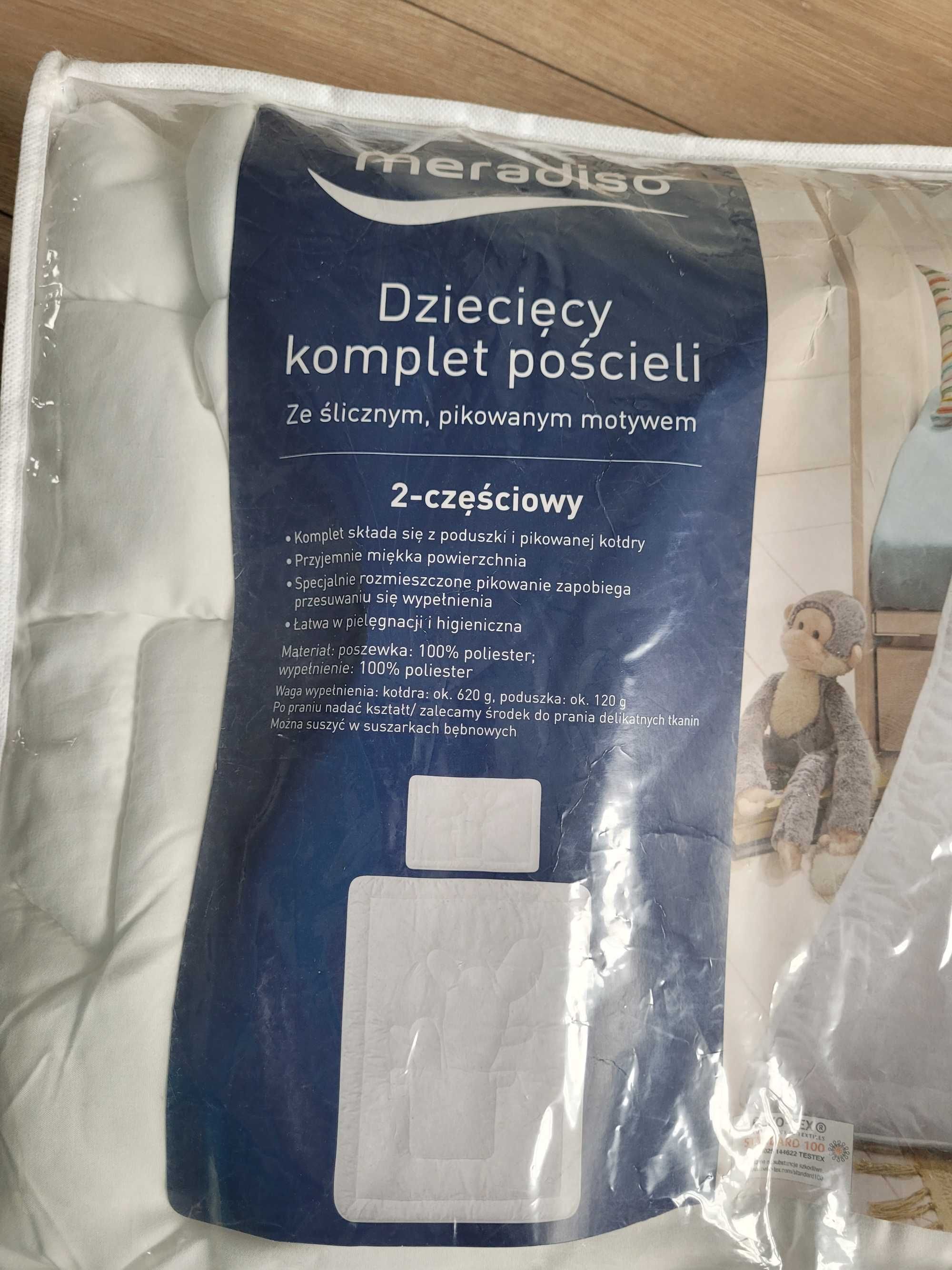 Nowy dziecięcy komplet pościeli 100 x 135 Lidl Meradiso