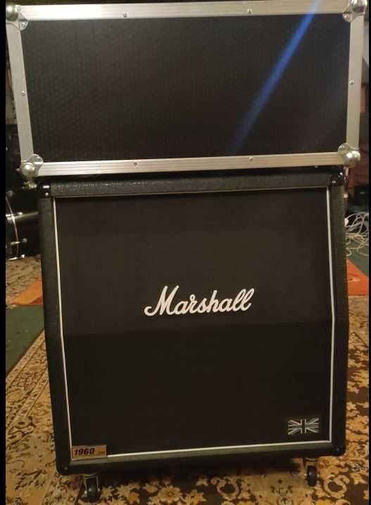 KOLUMNA Marshall 4X12 SKOŚNA NA KÓŁKACH + Pokrowiec