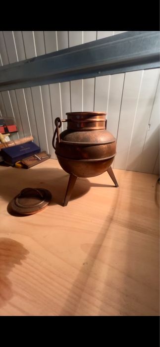 Pote em Cobre Vintage – Peça Decorativa